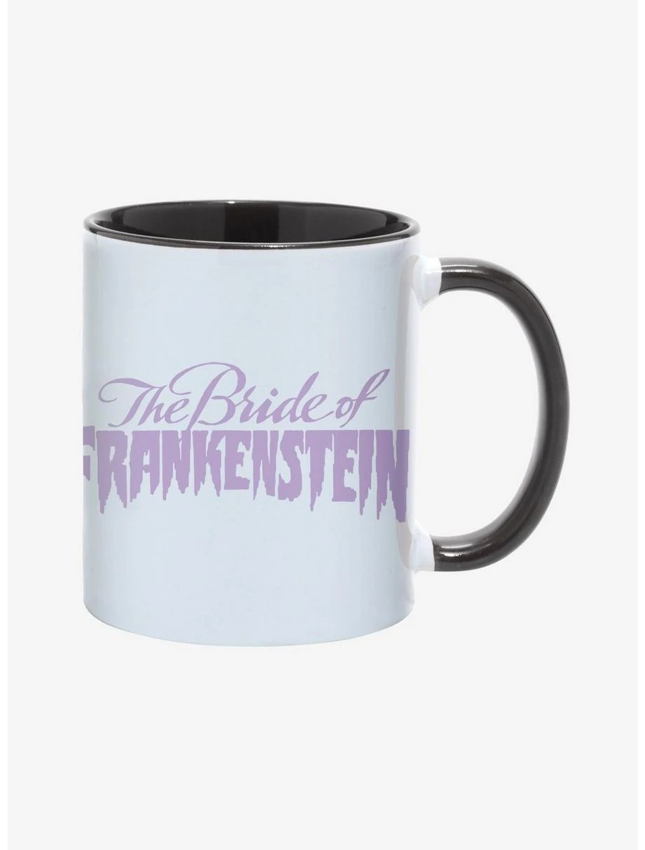 Boxlunch Universal Monsters The Bride Of Frankenstein Logo Mug 2 Boxlunch Universal Monsters The Bride Of Frankenstein Logo Mug - Image 2