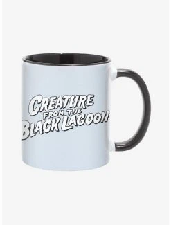 Alternative view of Boxlunch Universal Monsters Creature From The Black Lagoon Logo Mug
