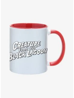 Alternative view of Boxlunch Universal Monsters Creature From The Black Lagoon Logo Mug