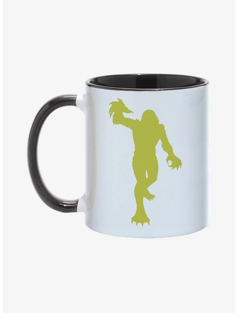 Boxlunch Universal Monsters Creature From The Black Lagoon Silhouette Mug 1 Boxlunch Universal Monsters Creature From The Black Lagoon Silhouette Mug