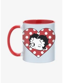 Boxlunch Betty Boop Heart Mug 11oz