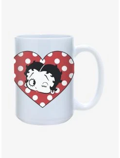 Boxlunch Betty Boop Heart Mug 15oz