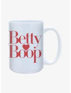 Boxlunch Betty Boop Red Logo Mug 15oz