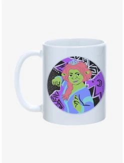 Boxlunch Shrek Fiona Fight Pose Mug 11oz