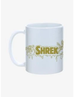 Boxlunch Shrek Swamp Logo Mug 11oz