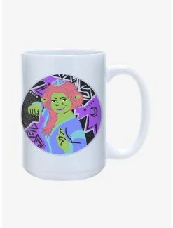 Boxlunch Shrek Fiona Fight Pose Mug 15oz