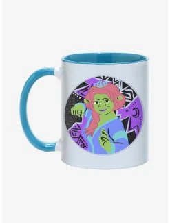 Boxlunch Shrek Fiona Fighting Pose Mug 11oz