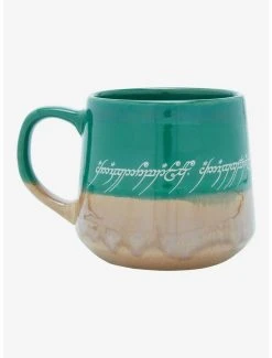 Boxlunch The Lord Of The Rings Tengwar Script Glazed Mug