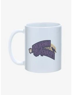 Boxlunch Wednesday Nevermore Academy Logo Mug 11oz