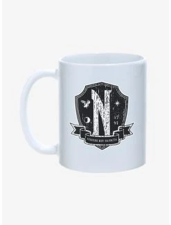 Boxlunch Wednesday Nevermore Motto Unity Is Invincible Mug 11oz