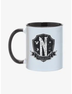 Boxlunch Wednesday Nevermore Motto Unity Is Invincible Mug