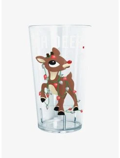 Boxlunch Rudolph The Red-Nosed Reindeer Oh Deer Christmas Lights Tritan Cup
