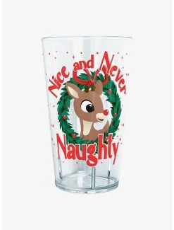 Boxlunch Rudolph The Red-Nosed Reindeer Nice And Never Naughty Tritan Cup