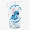 Boxlunch Disney Lilo & Stitch No Mornings Tritan Cup