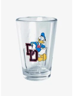 Boxlunch Disney Mickey Mouse Donald Duck Mini Glass