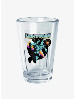 Boxlunch Disney Pixar Lightyear Buzz Badge Mini Glass