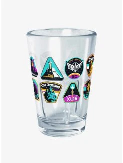 Boxlunch Disney Pixar Lightyear Icon Badges Mini Glass