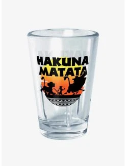 Boxlunch Disney The Lion King Sunset Hakuna Mini Glass