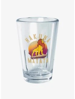 Boxlunch Disney The Lion King Simba Mini Glass