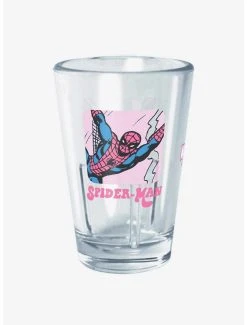 Boxlunch Marvel Spider-Man Spidey Comic Mini Glass