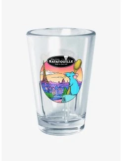 Boxlunch Disney Pixar Ratatouille Le Rat Parisian Mini Glass