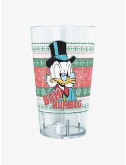 Boxlunch Disney DuckTales Bah Humbug Scrooge Ugly Christmas Tritan Cup