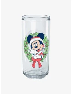 Boxlunch Disney Mickey Mouse Santa Mickey Christmas Wreath Can Cup