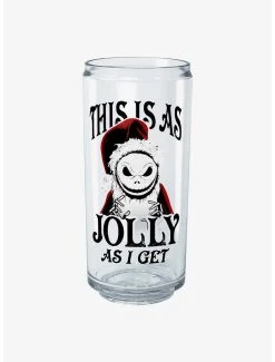 Boxlunch Disney The Nightmare Before Christmas Santa Jack As Jolly As I Get Can Cup