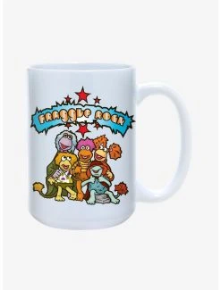 Boxlunch Jim Henson's Fraggle Rock Group Mug 15oz