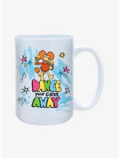 Boxlunch Jim Henson's Fraggle Rock Red Dance Your Cares Away Mug 15oz