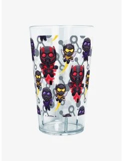 Boxlunch Marvel Ant-Man And The Wasp: Quantumania Chibi Heroes Ant-Man, The Wasp, And Cassie Tritan Cup