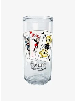 Boxlunch Cuphead: The Delicious Last Course Playing Cards Cuphead, Mugman, And Ms. Chalice Can Cup