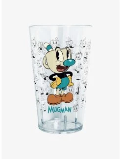 Boxlunch Cuphead: The Delicious Last Course Mugman Sketches Tritan Cup