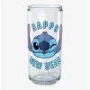 Boxlunch Disney Lilo & Stitch Happy New Year Stitch Wink Can Cup