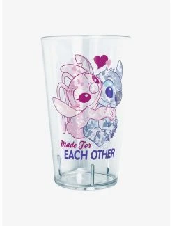 Boxlunch Disney Lilo & Stitch Angel And Stitch Made For Each Other Tritan Cup
