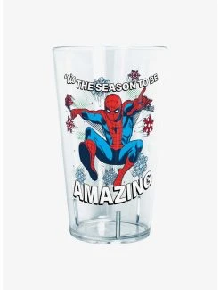 Boxlunch Marvel Tis The Season To Be Amazing Spider-Man Tritan Cup