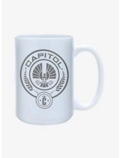 Boxlunch Hunger Games Capitol Symbol Mug 15oz