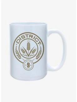 Boxlunch Hunger Games District 9 Symbol Mug 15oz