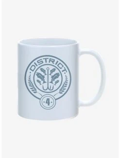 Boxlunch Hunger Games District 4 Symbol Mug 11oz