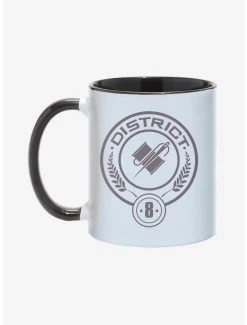 Boxlunch Hunger Games District 8 Symbol Mug
